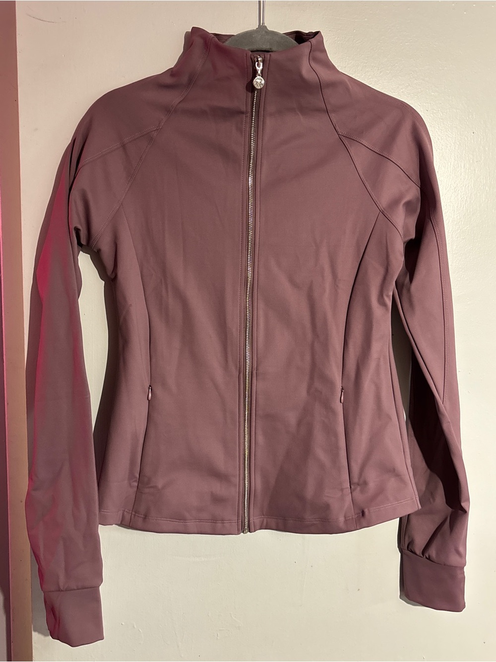 Harrison Howard Long Sleeve Equestrian Shirt Thermal Zip Jacket